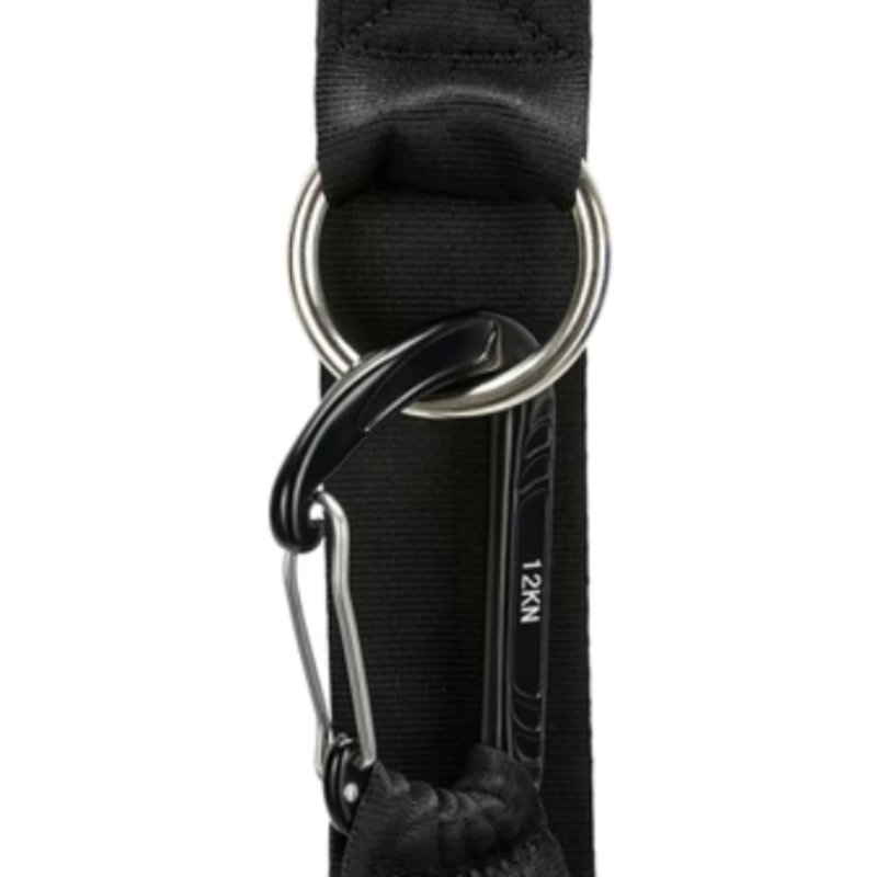 Sicherheitsgurtschlaufe Universal Mit Karabinerhaken Schwarz 30X3.8 CM - myfurryfriends.de